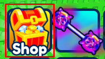 Strong Muscle Simulator shop button