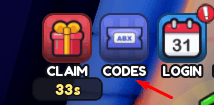 CODES icon in Solve The Cube