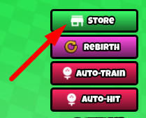 The Store button in SUPER HIT SIMULATOR