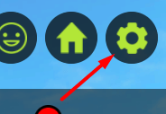 The Settings icon in Ben 10 Super Hero Time