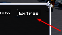 The Extras button in Undertale RNG