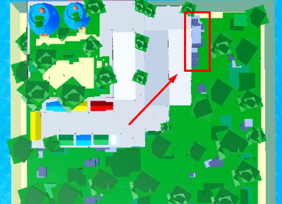 One Fruit Marine Island cave location