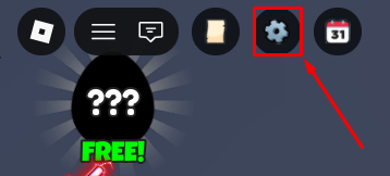 Saber Training settings button