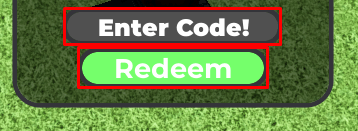 99 Nights In The Forest Tycoon - 2 Player enter codes box and redeem button