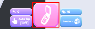 Gacha Idols phone button