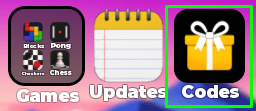 Hood Modded codes app button