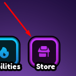 The Store button in Four Square