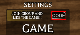 Doom By Fate enter codes box