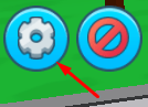 Gear icon in Custom PC Tycoon