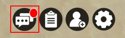 Dinosaur Evolution chat box icon