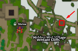 The Thunder Breathing trainer's location in Slayers 2