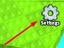 The Settings button in Build an Army!
