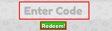 Plant Evolution enter codes box and redeem button