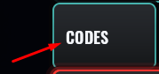 CODES button in Project: Iron