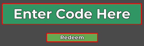 Arsenal enter codes box and redeem button