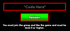 Re:Rangers X enter codes box and redeem button