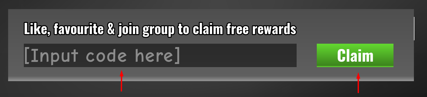 The redeem code interface in Jailbird