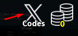 The "Codes" button in Custom Minigames