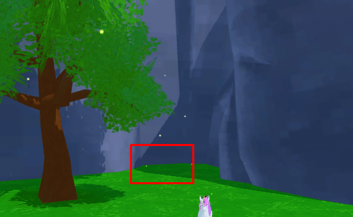 Black Hole Egg location 2 in Ride A Pet