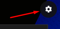 The settings icon in Five Nights TD 2