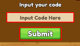 Animal Jam enter codes box and submit button