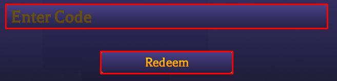 Reborn Cultivation enter codes box and redeem button
