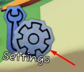 Settings icon in Incommunication
