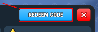 Combat Arena redeem code button