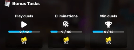The Bonus Tasks in RIVALS