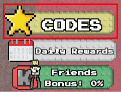 Kick Battles codes button