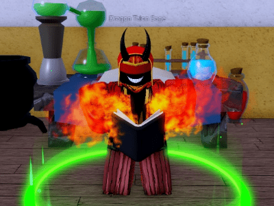 Blox Fruits Dragon Talon Sage NPC example