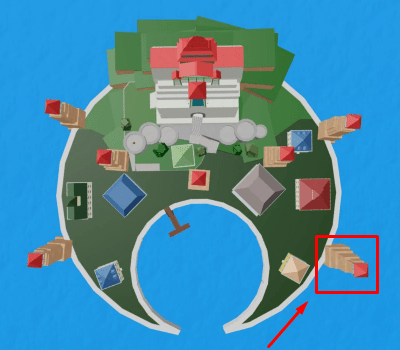 Blox Fruits Marine Fortress guard tower