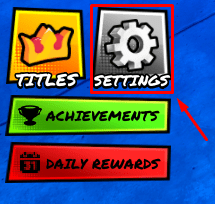 Poppy Tower Defense settings button