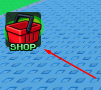The SHOP button in Hack the World