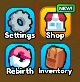 Monster Evolution shop button