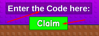 Enter the Code here: box and Claim button to redeem codes in Murder Tower