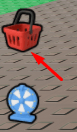 The shop button in Build And Bomb