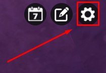 Hooked settings icon