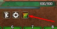 The shopping cart icon in The Veil