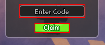 Survive the Apocalypse enter codes box and claim button