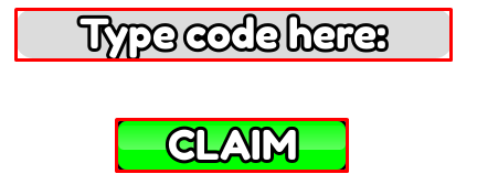 Become a Plane and Fly enter codes box