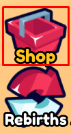 Magnet Trash Simulatorshop button