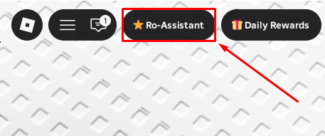 Social Simulator Ro-Assistant button