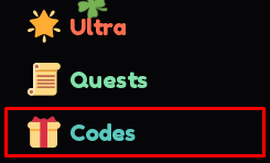 Idle Balls codes button