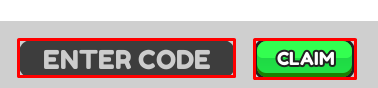 Jump and Splash enter codes box and claim button