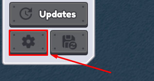 Clothing Factory Tycoon 2 settings icon