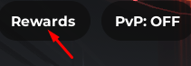 The Rewards button in SCP & Siren Head Roleplay