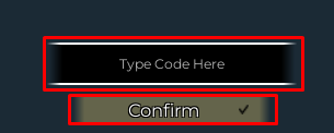 Project Mirror Labyrinth enter codes box and confirm button