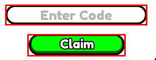Troll Pinning Tower enter code box and claim button