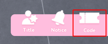 Prism Runway code button